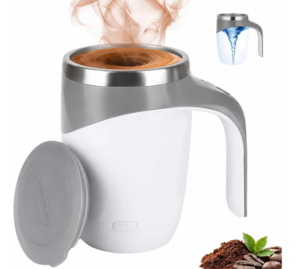 Taza Térmica Automática con Mezclador Eléctrico – Multiusos