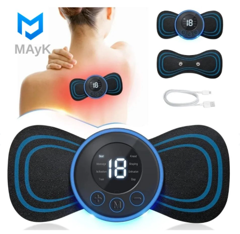 El Momento que Tu Cuerpo Estaba Esperando – Parche Masajeador EMS Recargable